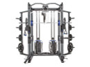BodyCraft RFT PRO Rack Functional Trainer with Optional Add-Ons - Weight Plates NOT Included - Shown with Available Options - NOT Included