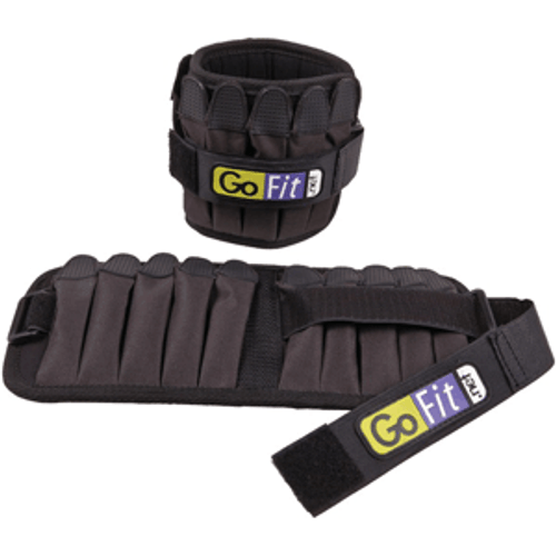 GoFit GF-5W Ankle Weights Adjusts from .5 Lb to 5 Lbs