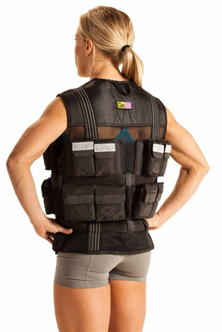 GoFit Pro Weighted Vest - 20 lbs