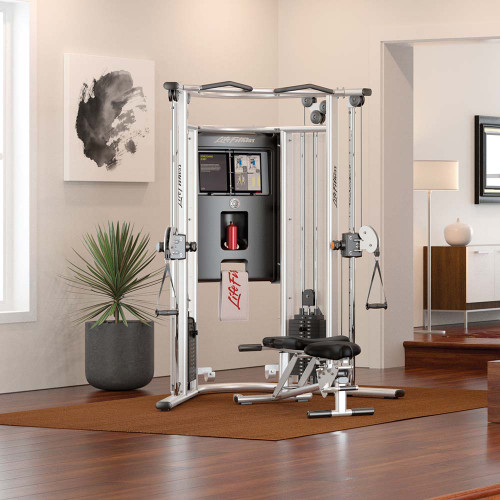 Life Fitness G7 Gym Shown with Optional Bench