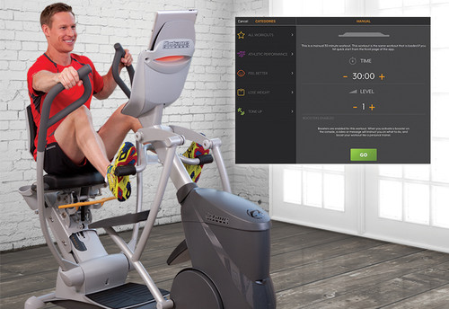 Octane Fitness XR6XI Seated Elliptical - Tablet Not Included