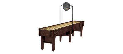 Brunswick Andover II Shuffleboard Table Shown is Espresso with Optional Scorer