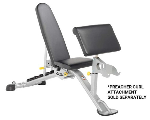 Optional Preacher Curl Attachment for HF-5165 FID Bench