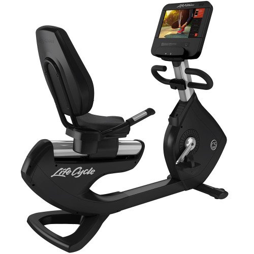 Life Fitness Platinum Club Series Recumbent Lifecycle with Discover SE3 HD Console