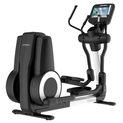 Life Fitness Platinum Club Series Elliptical Cross-Trainer with Discover SE3 HD Console - ARTIC SILVER