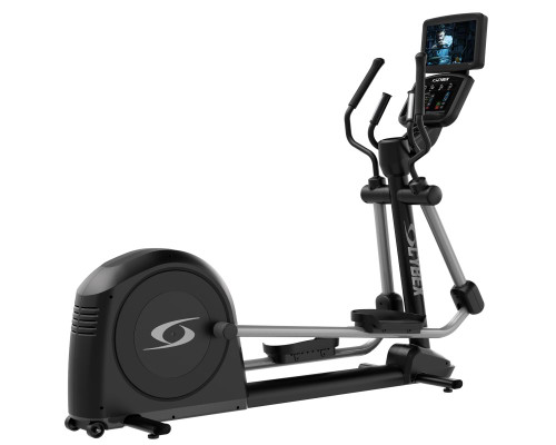 Cybex V Series Cross Trainer - Shown with Optional Attachable TV