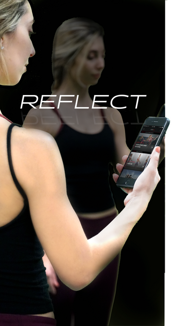 Echelon Reflect Touch Smart Fitness Mirror 50" Touchscreen