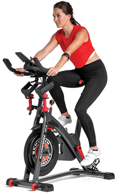 Schwinn IC4 Indoor Cycling Bike - Works with Peloton & Zwift Apps