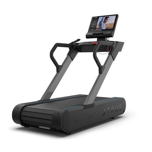 True Fitness Stryker Slat Treadmill shown with ENVISION 22 II Console