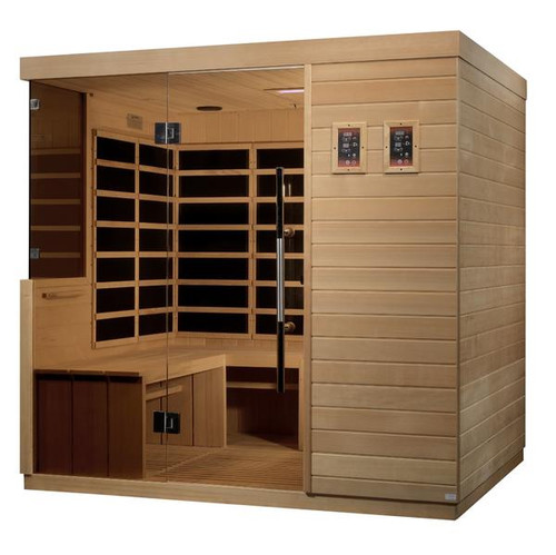 Golden Designs La Sagrada 6 Person Ultra Low EMF FAR Infrared Sauna