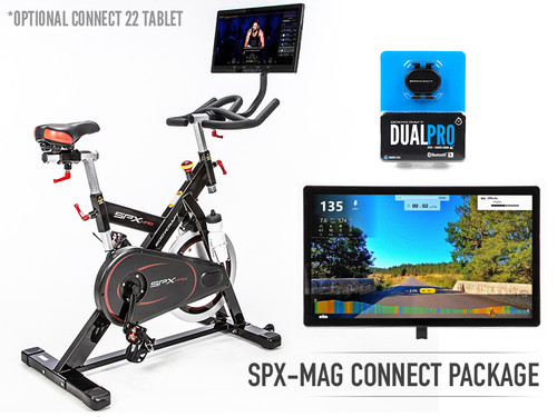 BodyCraft SPX-MAG Indoor Exercise Bike with Connect-22 Touchscreen