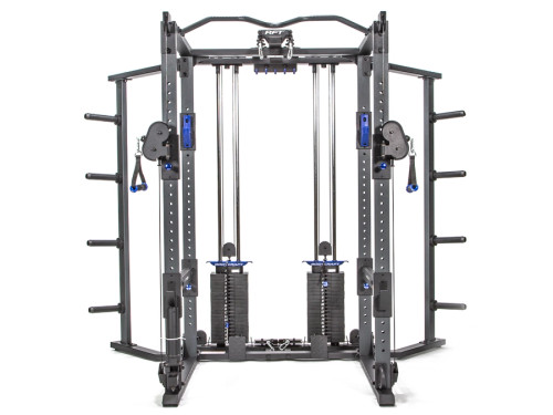 BodyCraft RFT PRO Rack Functional Trainer with Optional Add-Ons - Weight Plates NOT Included - Shown with Available Options - NOT Included