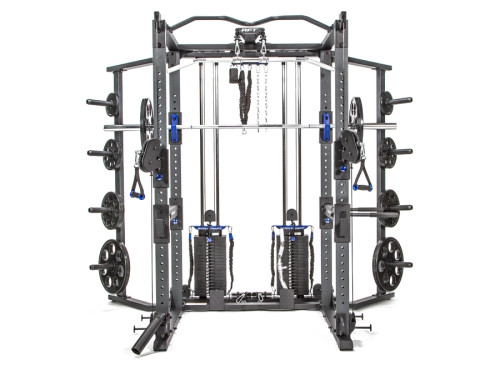 BodyCraft RFT PRO Rack Functional Trainer with Optional Add-Ons - Weight Plates NOT Included - Shown with Available Options - NOT Included