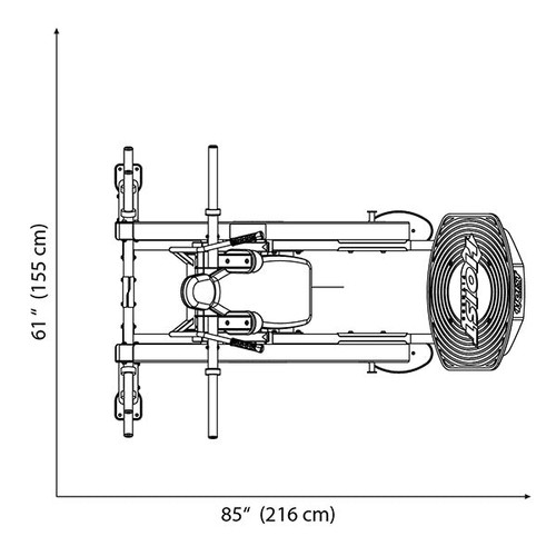 Hoist CF-3356 Hack Squat