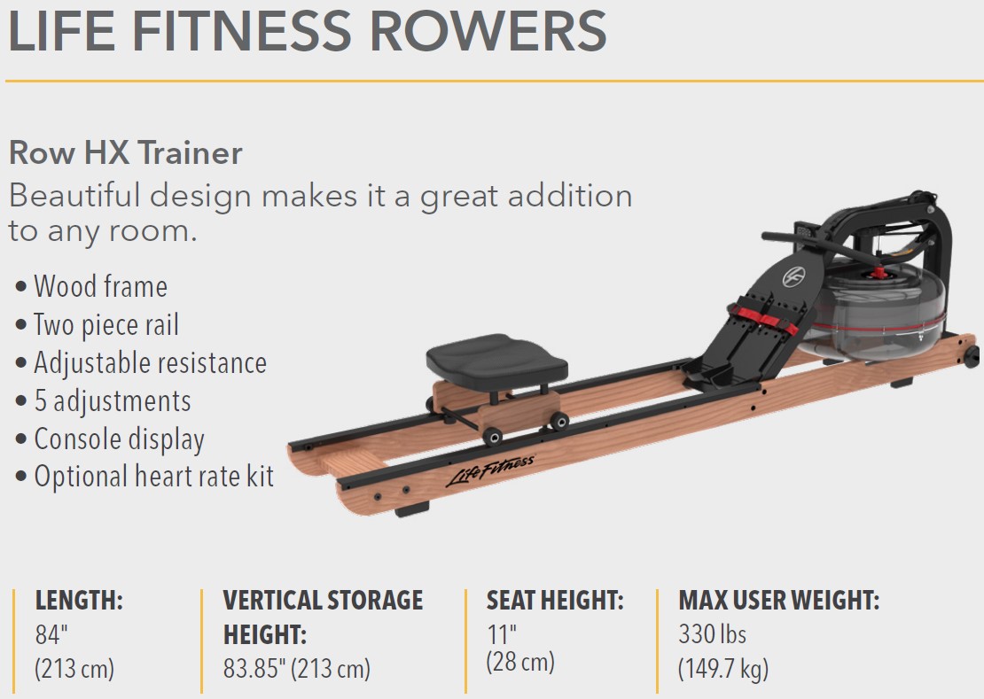 HX rower trainer design - image