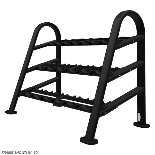 Nautilus Instinct 3 Tier Dumbbell Rack 10 Pair Fitness Outlet