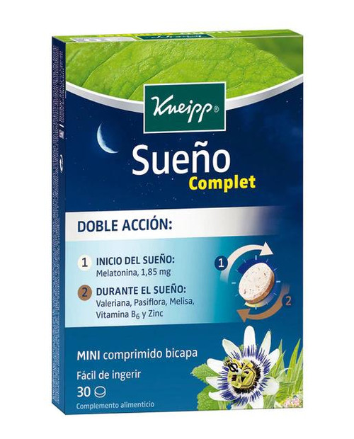 Kneipp 30 comprimidos sueño complet