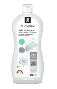 Suavinex detergente específico biberones y tetinas 500 mL