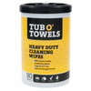  Tub-O Towels Multi Purpose Towels, Orange, Canister, 45 oz