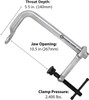Strong Hand 10.5" Sliding Clamp *FREE SHIPPING*