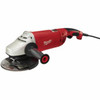 Milwaukee  7 in /9 in Large Corded Angle Grinder, , Non Lock-On Trigger Switch