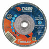 Tiger® Mill Scale Grinding Wheel, MILL30T, Type 29, 4-1/2 in dia x 1/8 in X 5/8 30GRIT 10 PACK