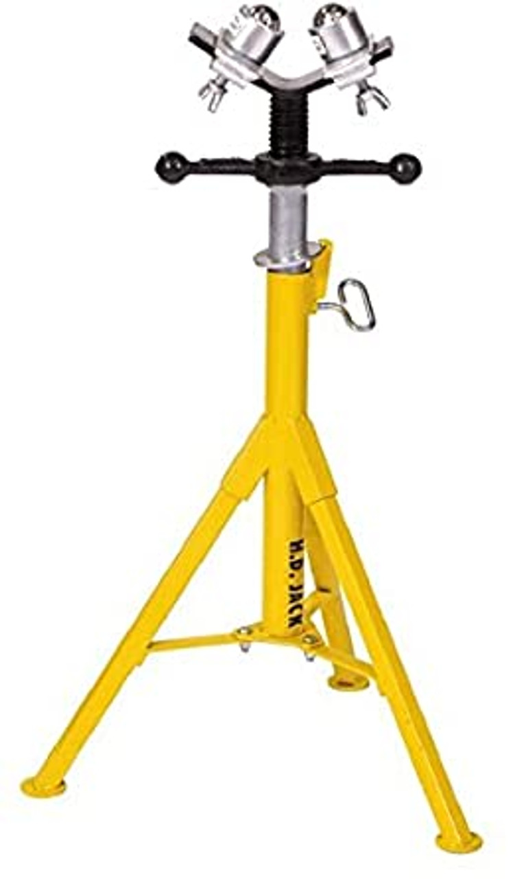 Heavy Duty Hi Jack, Ball Transfer Head, 28" to 49" Adjustable Height, 2500 lb. Capacity