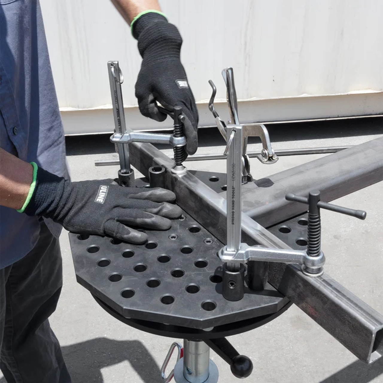 Scout Tripod Caster, 14" Diameter, Work Stand, 5/8" System 12PC Tools