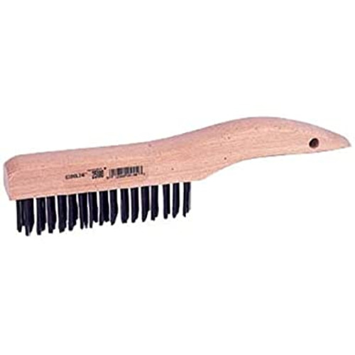 25100  Wire Size, 5" Brush Length, Steel Bristles, 10" x 1"  