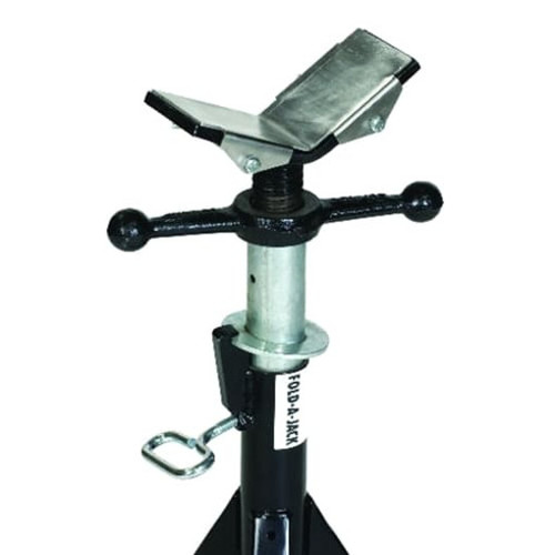 SUMNER 781314 LO FOLD-A-JACK W/SS VEE HEAD PIPE JACK STAND