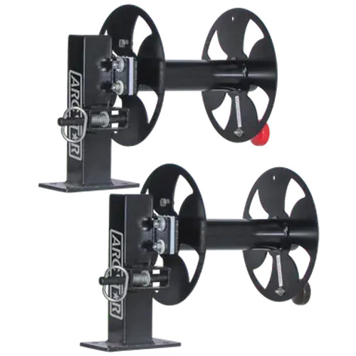 Revolution 10" Cable reels, 1 set of 2 Reels with Fixed Base