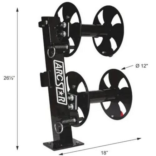 Arc Star Cable Reel 10 Double Stacked Fixed Base