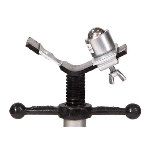 Ball Transfer Head (1), Stainless Steel, 3/8 in to 12 in Pipe Capacity, 1,000 lb Capacity