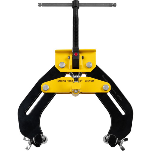 Pipe Alignment Clamp, Pipe Diameter Capacity: 2" - 6", Fit-Up Clamp, Quick Acting Screws, Stainless Steel Contact Adjustment Screws