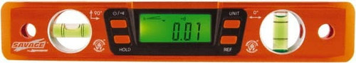 Savage™ Digital Torpedo Magnetic Level, 9 in L, 2 Vials