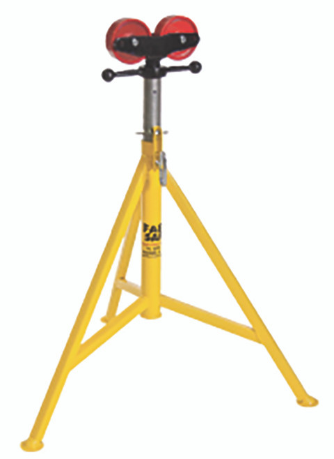 FAB SAF Jacks, Vee, 3,500 lb Cap., 36 in Pipe with steel wheel head