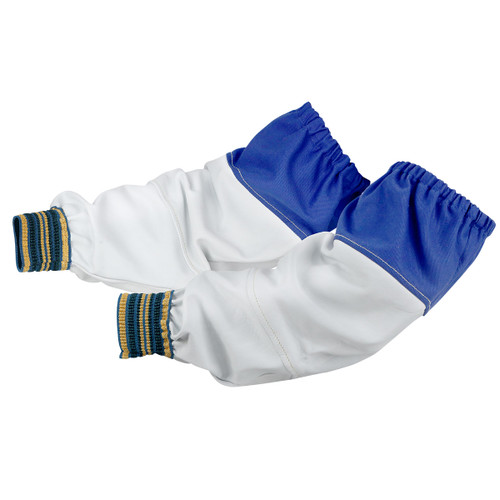 Grain Goatskin & FR Cotton Hybrid Welding Sleeves