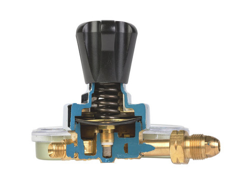 Teaching Aid for cutting Cutaway Harris® Gas Regulator
