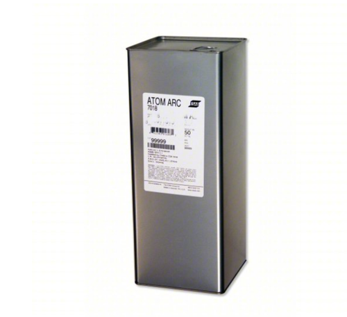 E7018 Atom Arc®  3/16" X 14" Carbon Steel Electrode 50 lb Can *Free Shipping
