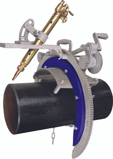 BELL & HOWELL 可搬型SP GOODMANS グッドマン 12インチ Mathey Dearman Beveling Machines