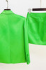 long sleeve collared blazer mini skirt set
