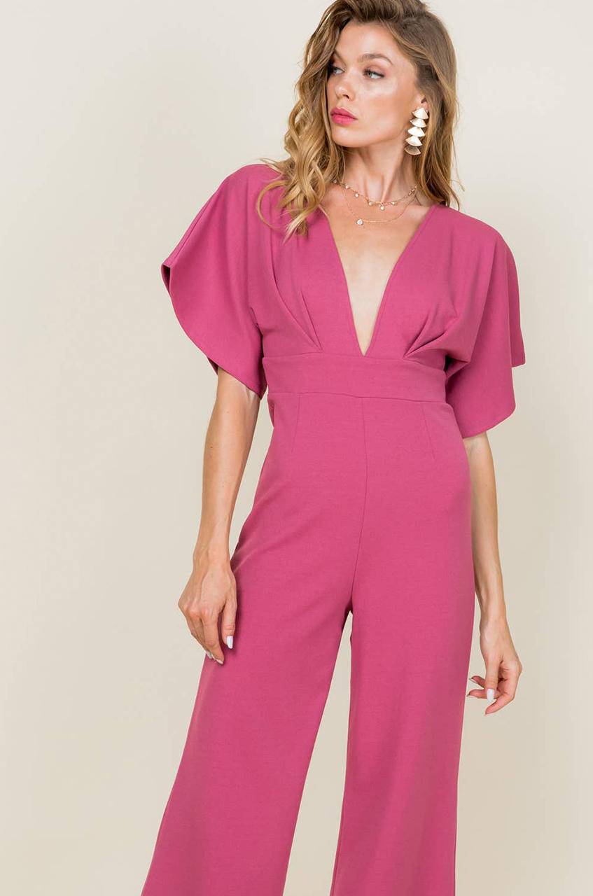 Fly Away Sleeve Jumpsuit