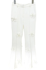 Embroidered Floral Pants