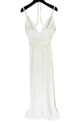 Nadia Gold Stone-Embroidered Jumpsuit