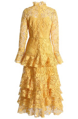 Stella Lace Ruffle Dress