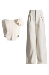 Genesis Corset & Wide Leg Pants Set