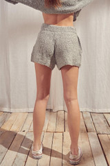Fuzzy Lounge Knit Shorts