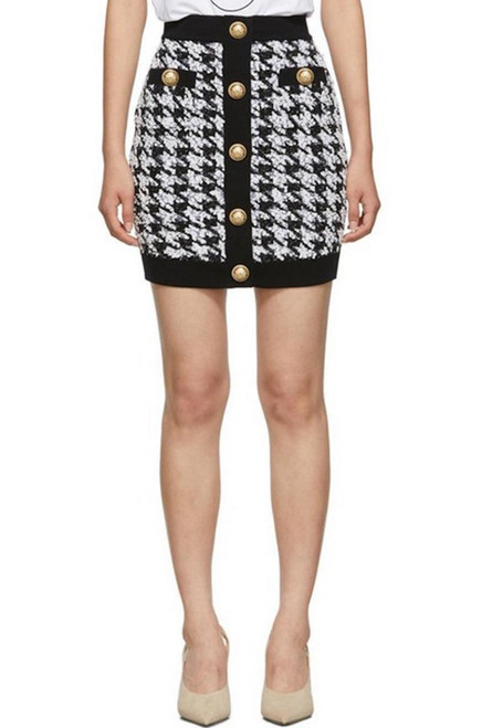 Gigi Tweed Mini Skirt