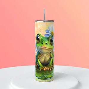Frog- lily pad 20oz Tumbler