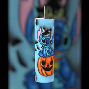 Stitch Pumpkin Tumbler